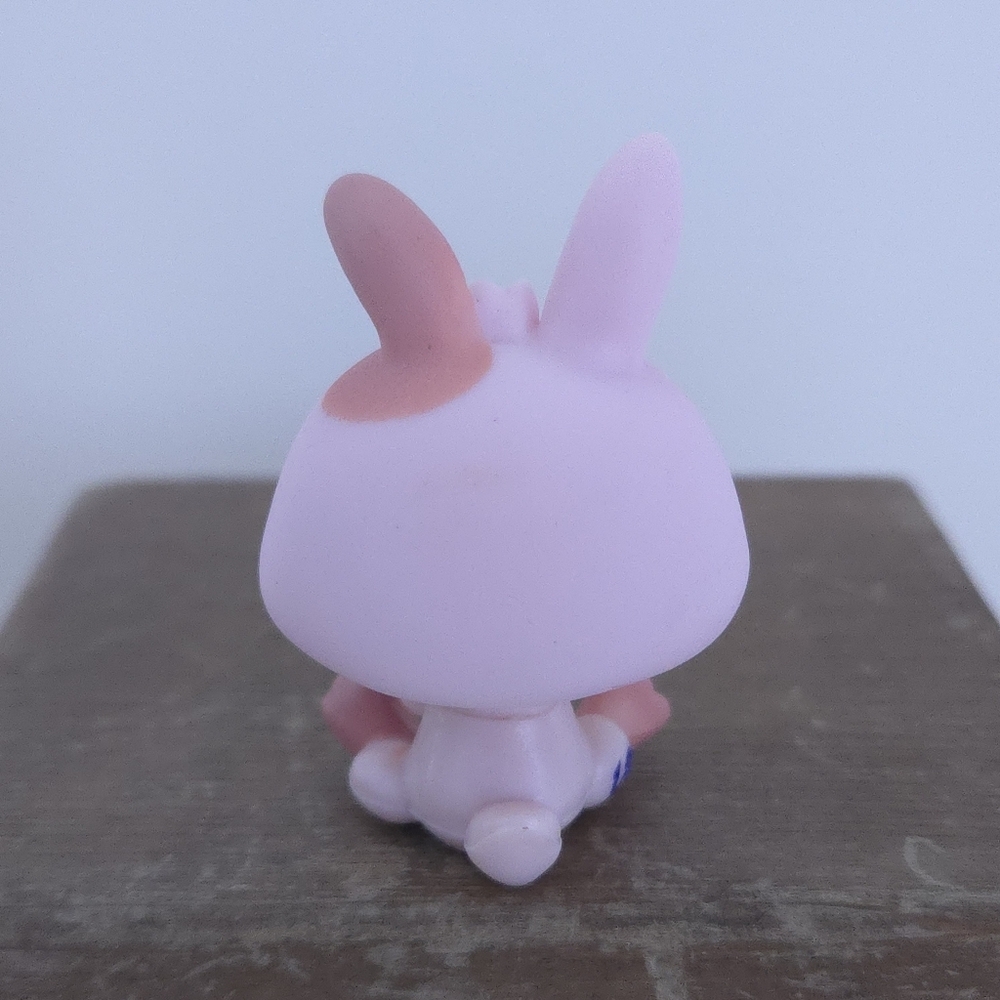 Littlest Pet Shop LPS Pink Patch Bunny #1366 - Picture 4 of 12